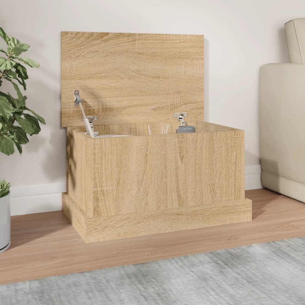 VidaXL Κουτί Αποθήκευσης Sonoma Δρυς 50x30x28 εκ. από Τεχνητό Ξύλο