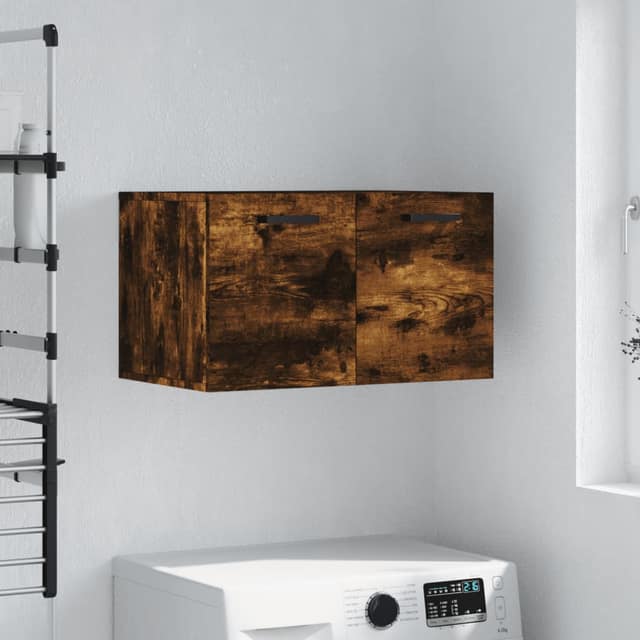 VidaXL Ντουλάπι Τοίχου Καπνιστή Δρυς 60x36,5x35 εκ. Επεξεργασμένο Ξύλο