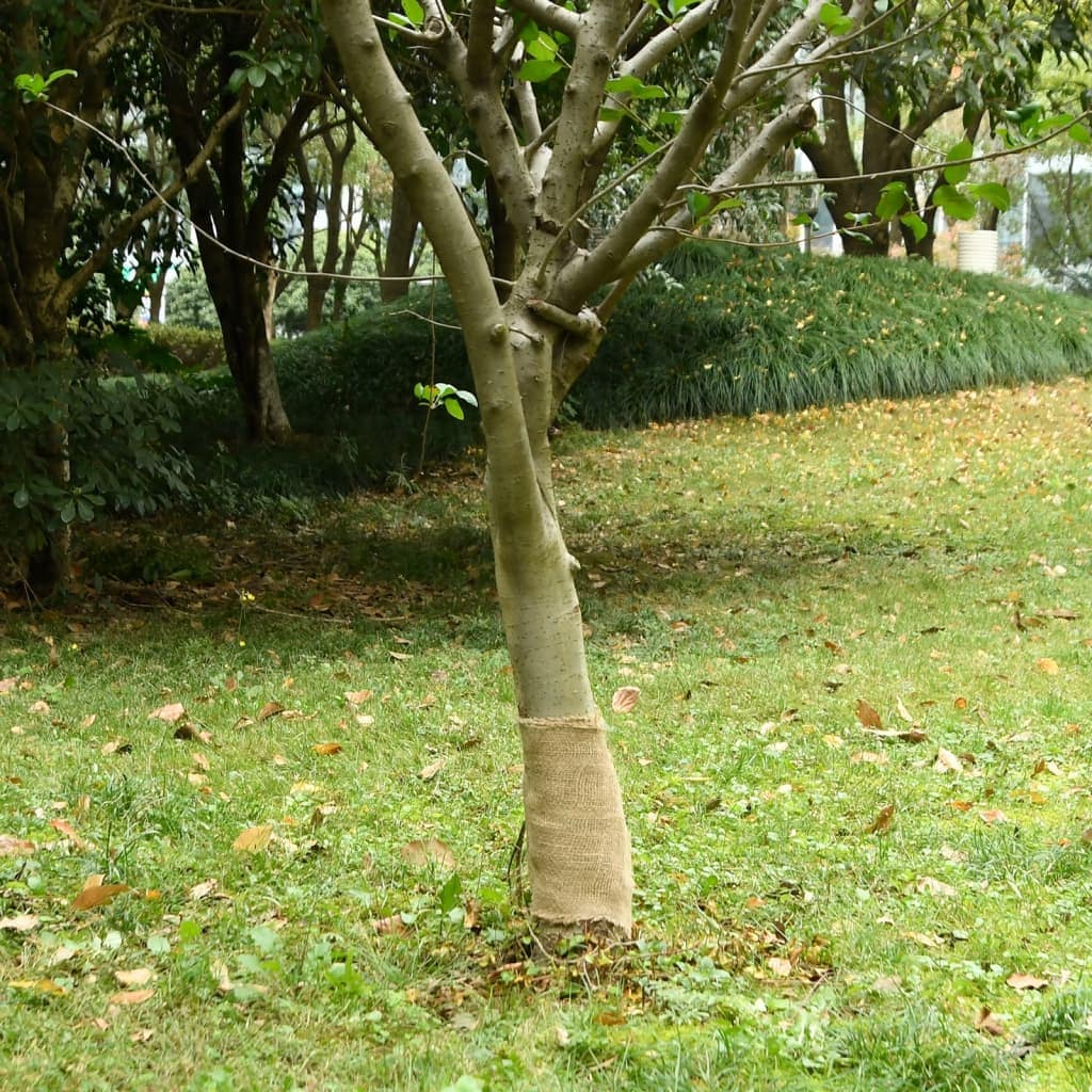 VidaXL Δίχτυ κήπου από γιούτα 25 cm x 100 m 180 gsm 100% Γιούτα Τοσσά