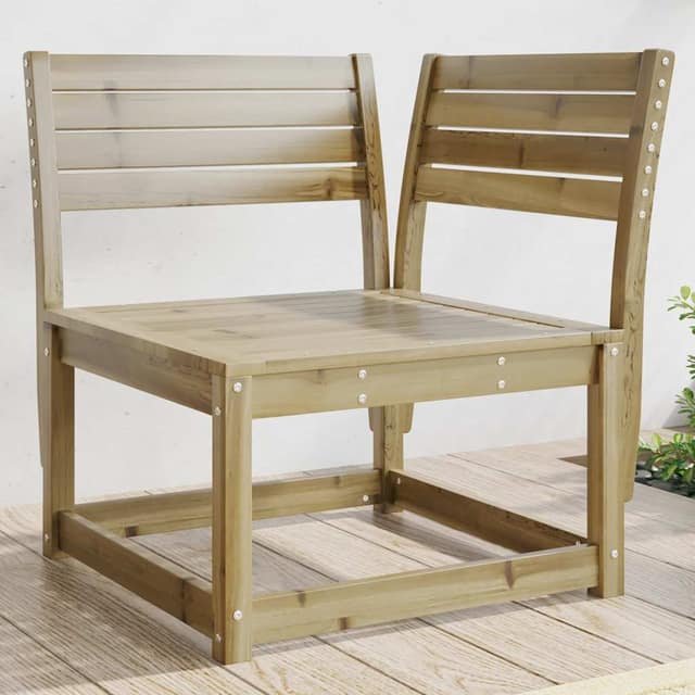 VidaXL Garden Sofa Φυσικά εμποτισμένο Treated solid pine wood