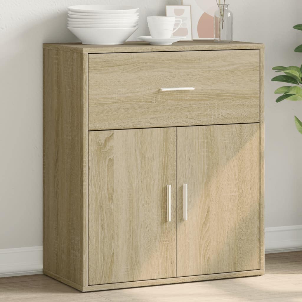 VidaXL Βοηθητικό Ντουλάπι Sonoma Δρυς 60x31x70 εκ. Επεξεργασμένο Ξύλο