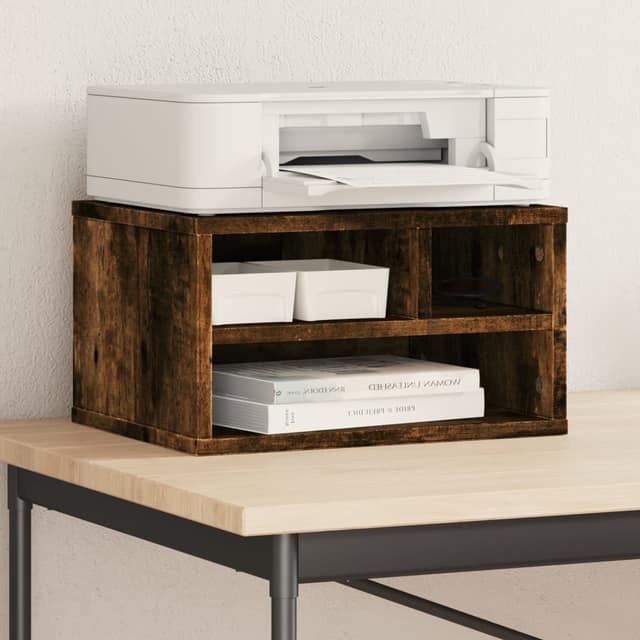 VidaXL Βάση Εκτυπωτή Καπνιστή Δρυς 40x32x22,5 εκ. Επεξεργασμένο Ξύλο
