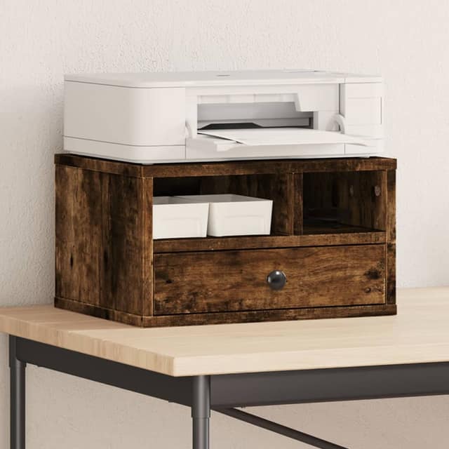 VidaXL Βάση Εκτυπωτή Καπνιστή Δρυς 40x32x22,5 εκ. Επεξεργασμένο Ξύλο
