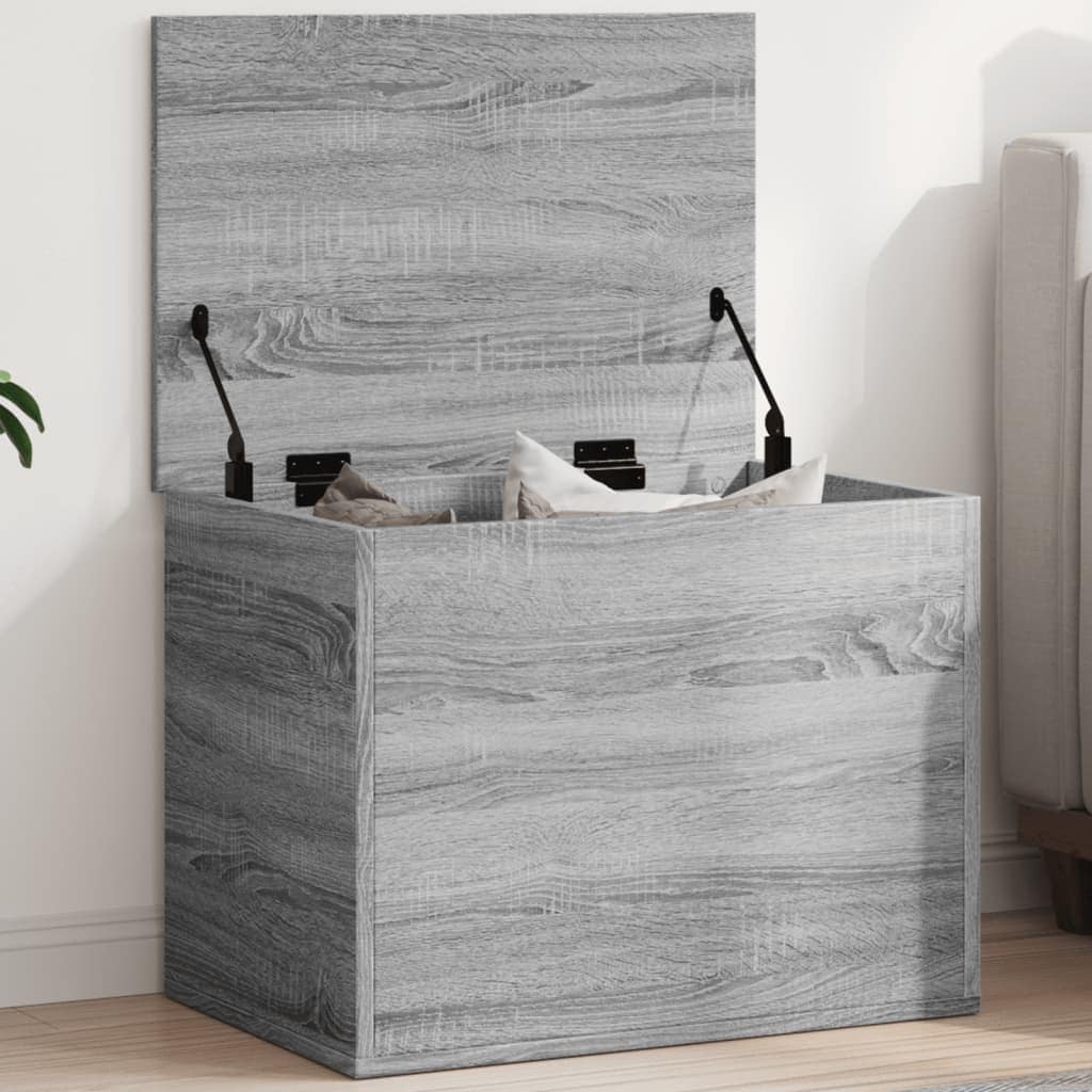 VidaXL Κουτί Αποθήκευσης Γκρι sonoma 60x42x46 εκ. Επεξεργασμένο Ξύλο