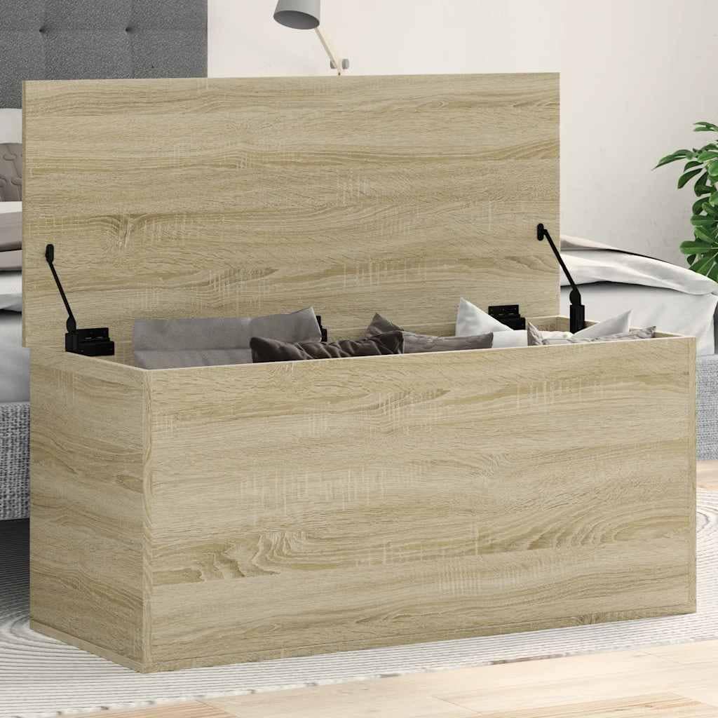 VidaXL Κουτί Αποθήκευσης Sonoma Δρυς 100x42x46 εκ. Επεξεργασμένο Ξύλο