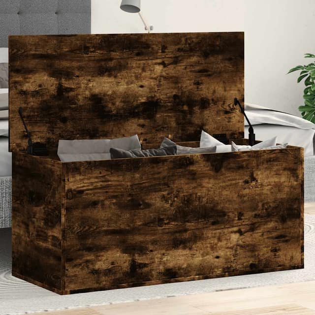 VidaXL Κουτί Αποθήκευσης Καπνιστή Δρυς 100x42x46εκ. Επεξεργασμένο Ξύλο