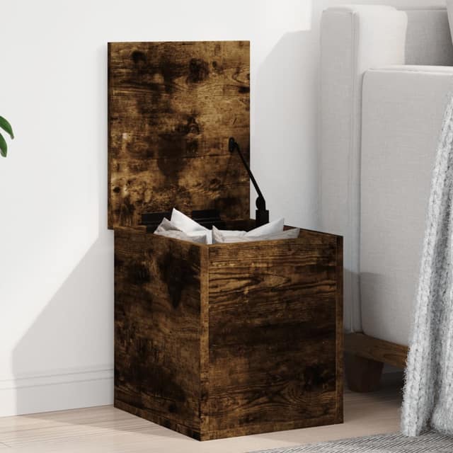 VidaXL Κουτί Αποθήκευσης Καπνιστή Δρυς 30x35x35 εκ. Επεξεργασμένο Ξύλο