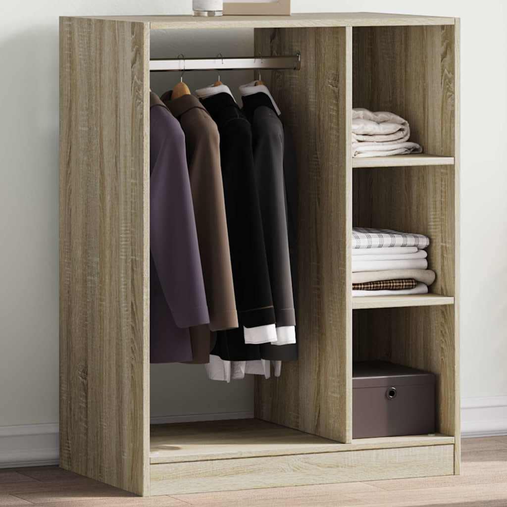 VidaXL Ντουλάπα Χρώμα Sonoma Δρυς 77 x 48 x 102 εκ. Επεξεργασμένο Ξύλο