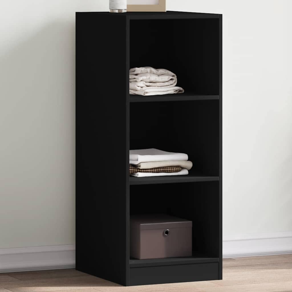 VidaXL Ντουλάπα Μαύρη 48 x 41 x 102 εκ. από Επεξεργασμένο Ξύλο