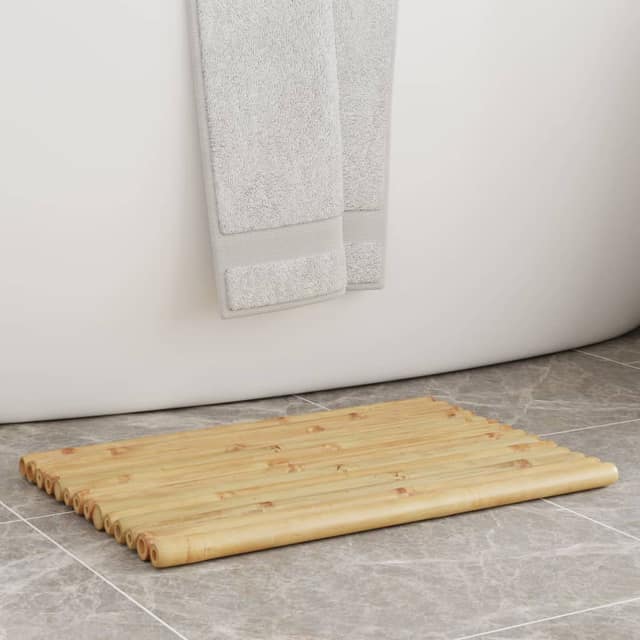 VidaXL Πατάκια Μπάνιου 2 τεμ. 50x35 εκ. από Μπαμπού