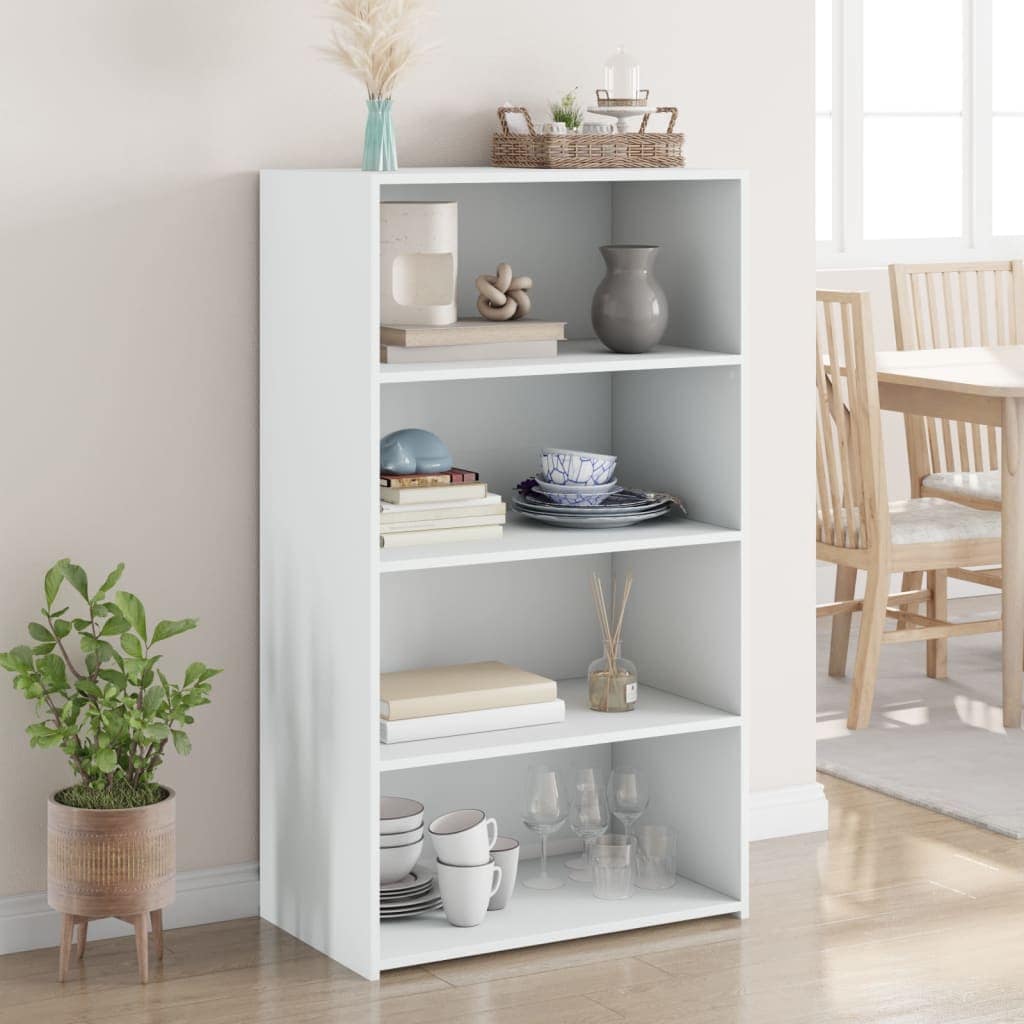 VidaXL Ντουλάπι Λευκό 70x41x124 εκ. από Επεξεργασμένο Ξύλο