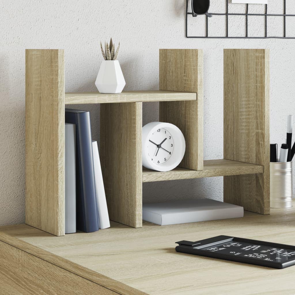 VidaXL Έπιπλο Οργάνωσης Γραφείου Δρυς 34,5x15,5x35,5 εκ. Επεξ. Ξύλο