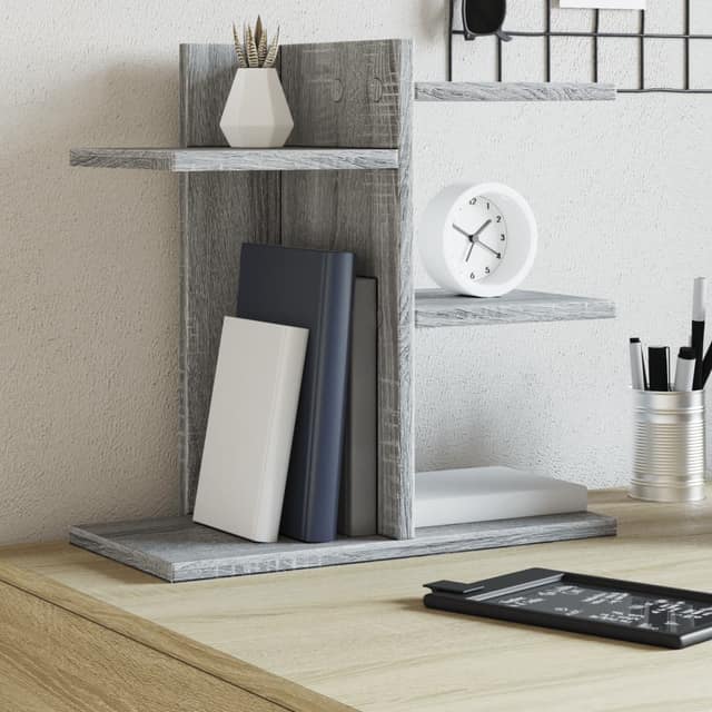 VidaXL Έπιπλο Οργάνωσης Γραφείου Γκρι Sonoma 42x21,5x42 εκ Επεξ. Ξύλο