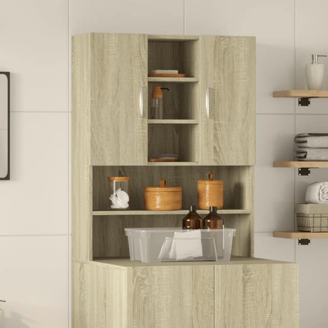 VidaXL Ντουλάπι Πλυντηρίου Sonoma Δρυς 70,5 x 24 x 90 εκ.