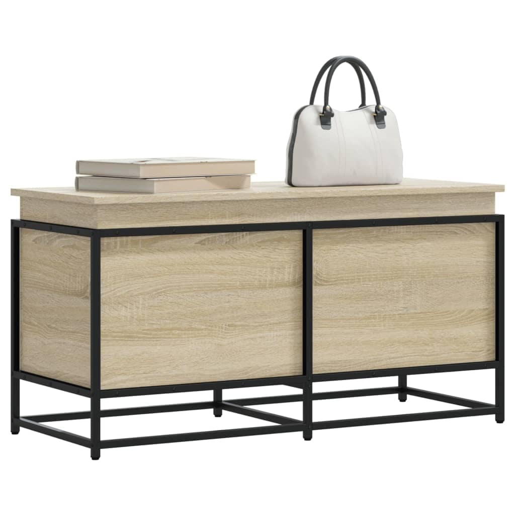 VidaXL Κουτί Αποθήκευσης με Sonoma Δρυς 100x40x51,5 εκ. Επεξ. Ξύλο