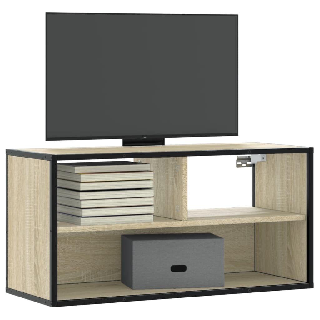 VidaXL Έπιπλο Τηλεόρασης Sonoma Δρυς 80x31x39,5 εκ. Επεξ. Ξύλο