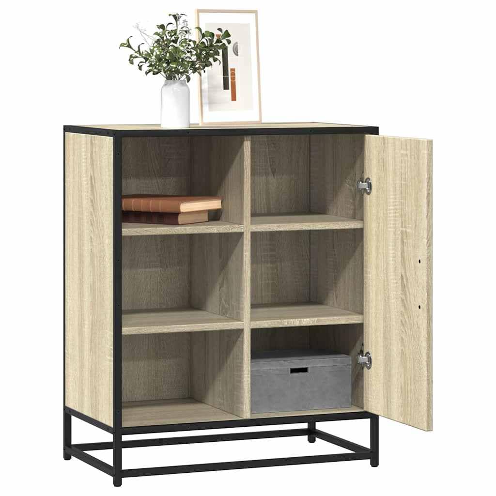 VidaXL Sideboard Sonoma Oak 62x35x76 cm Κατασκευασμένο ξύλο