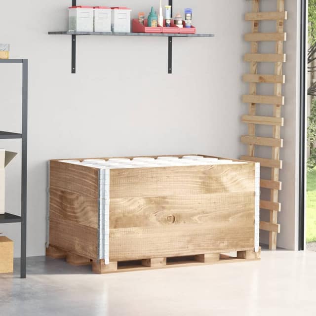 VidaXL Κολάρα Παλέτας 3 τεμ. 120x80 εκ. από Μασίφ Ξύλο Πεύκου