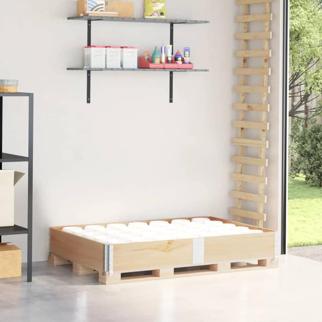 VidaXL Κολάρα Παλέτας 150x100 εκ. από Μασίφ Ξύλο Πεύκου