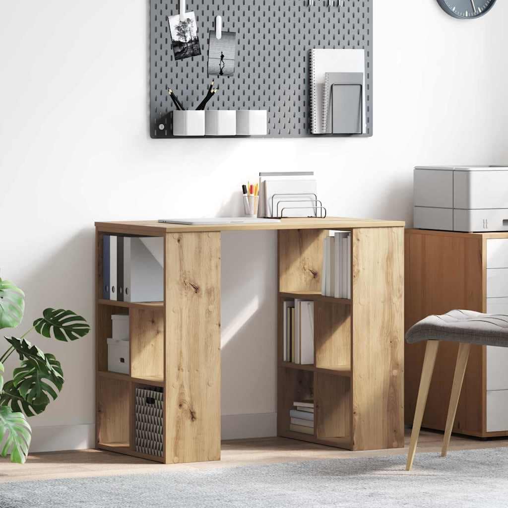 VidaXL Γραφείο Artisan Oak 90 x 50 x 75 cm Επεξεργασμένο Ξύλο