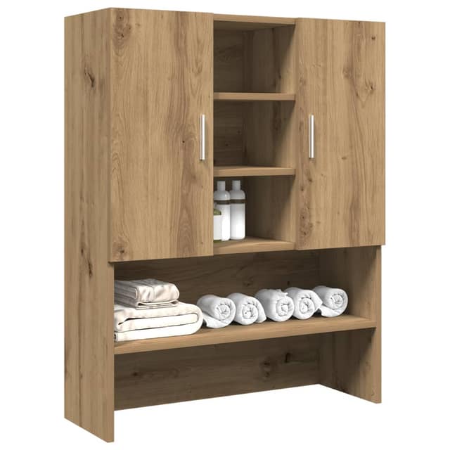 VidaXL Ντουλάπι Πλυντηρίου τεχνίτης Δρυς 70,5 x 25,5 x 90 εκ.