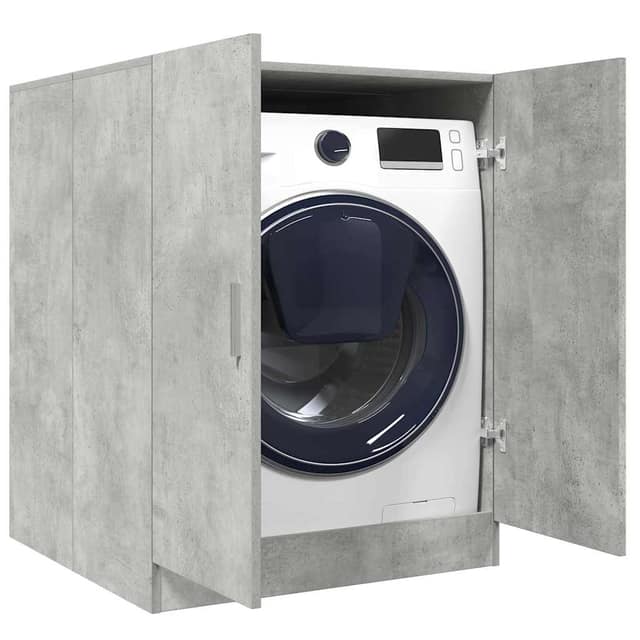 VidaXL Ντουλάπι Πλυντηρίου Γκρι Σκυροδέματος 70,5x71,5x91,5 εκ.