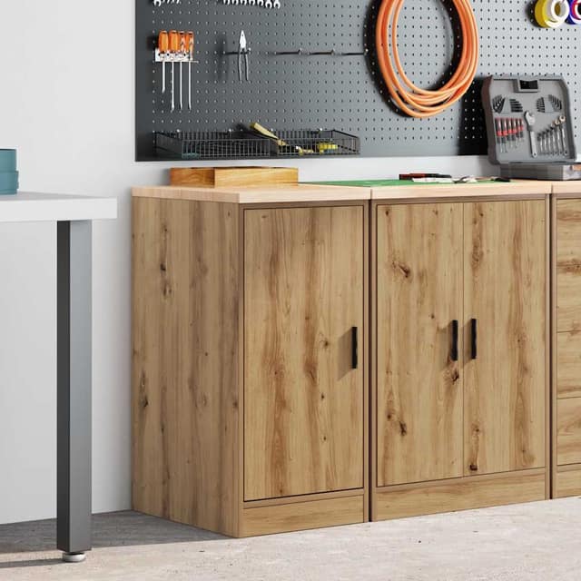 VidaXL ντουλάπι αποθήκευσης γκαράζ 40x51x85 εκ μασίφ ξύλο πεύκο