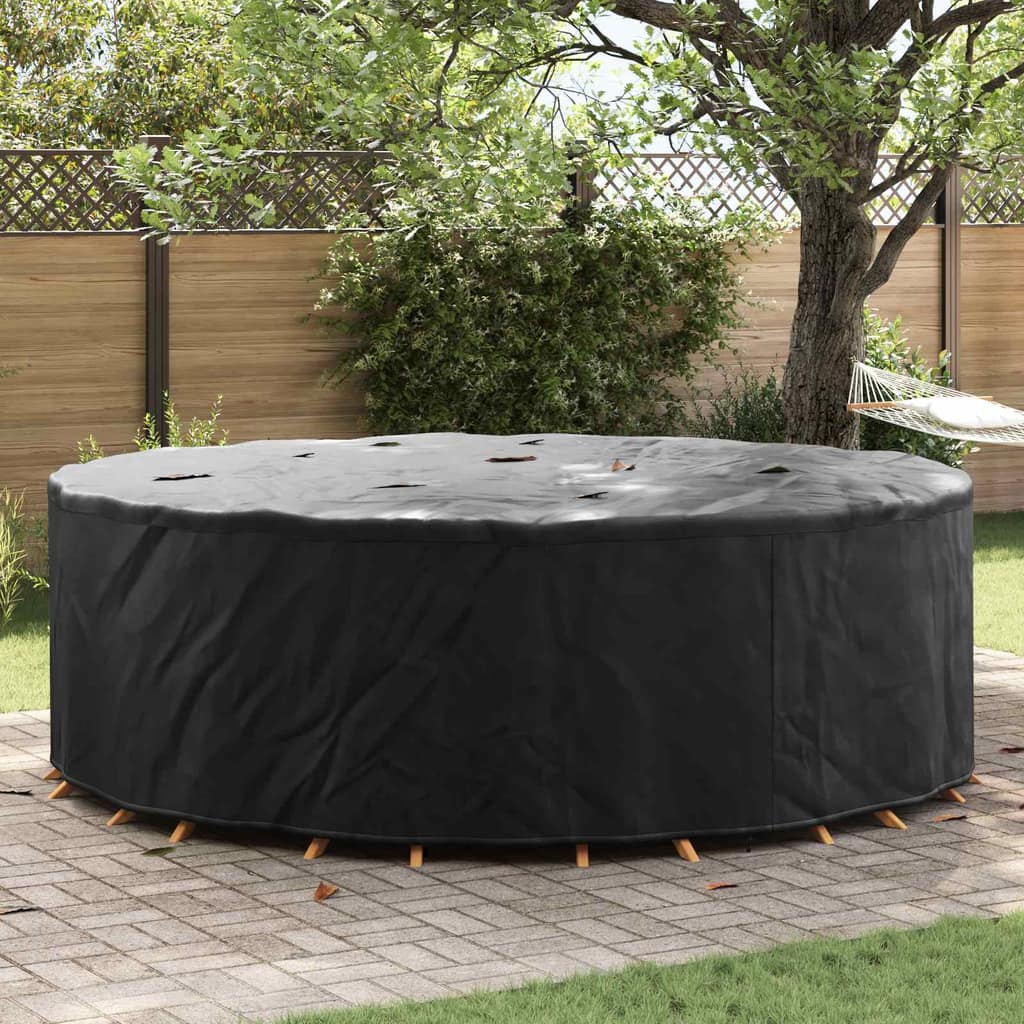 VidaXL Κάλυμμα επίπλων 279 x 279 x 71 εκ. Ύφασμα Oxford 420D Γύρος