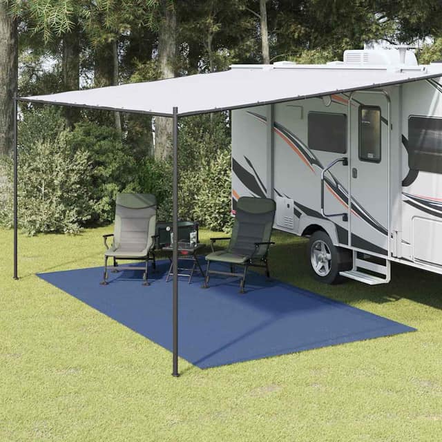VidaXL Χαλκάκι Σκηνής Μπλε 200 x 200 cm Πολυεστέρας