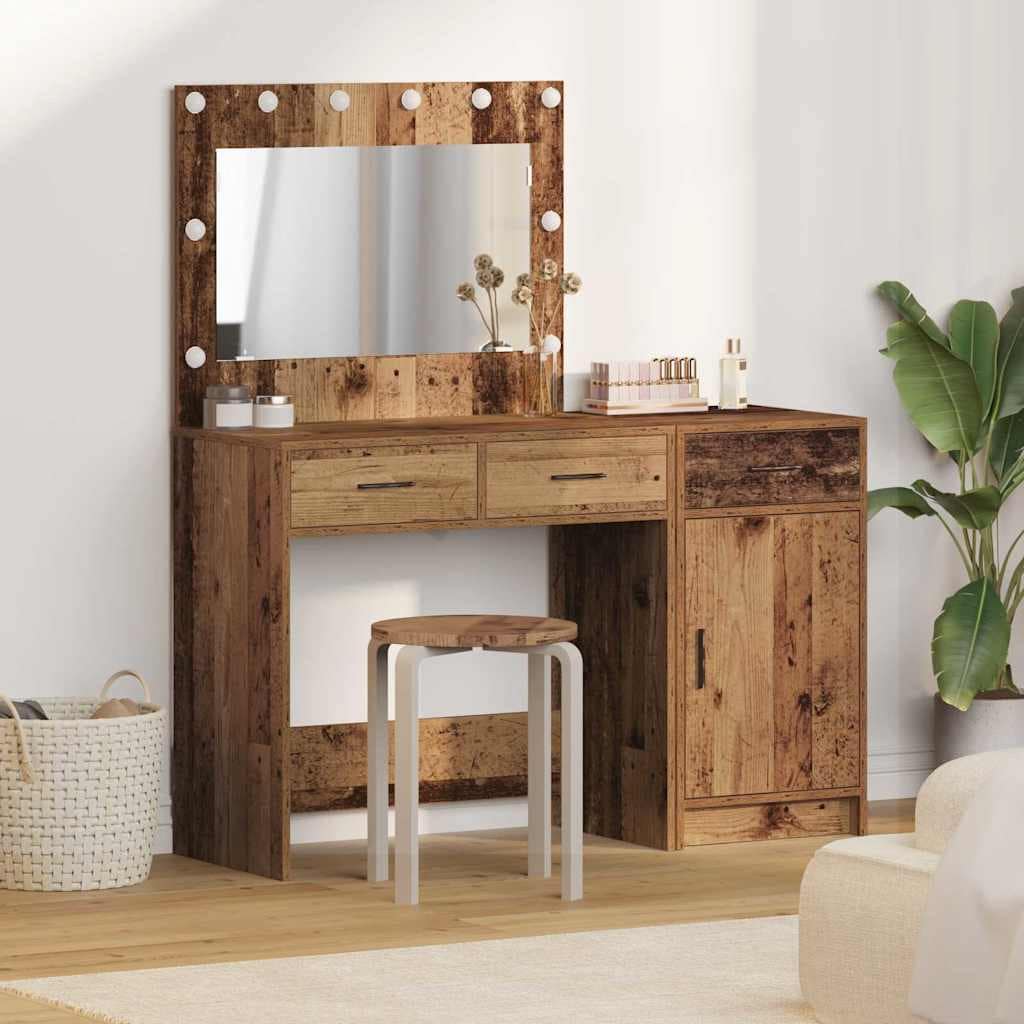 VidaXL Τραπέζι περιποίησης 2 τμχ. Καφέ 40 x 41 x 75 εκ
