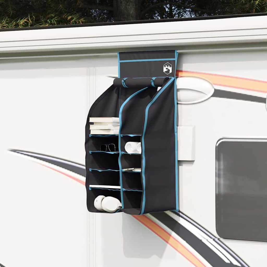 VidaXL Κρεμαστός Οργανωτής Σκηνής 10 Θήκες 40,5 x 25 x 80 εκ oxford