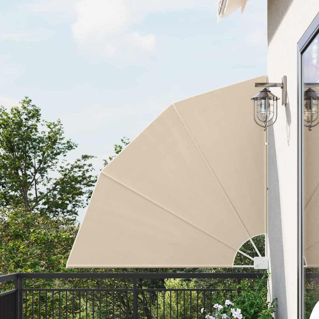 VidaXL Αδιάφανο σκίαστρο μπαλκονιού 140 x 140 cm