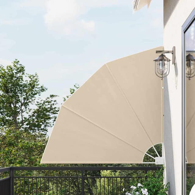 VidaXL Αδιάφανο σκίαστρο μπαλκονιού 140 x 140 cm