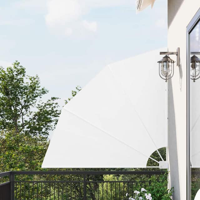 VidaXL Αδιάφανο σκίαστρο μπαλκονιού 140 x 140 cm