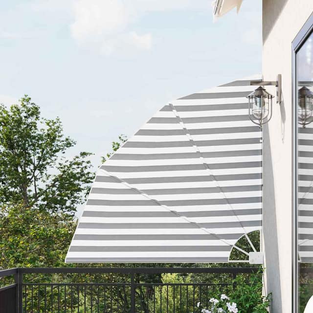 VidaXL Αδιάφανο σκίαστρο μπαλκονιού 140 x 140 cm