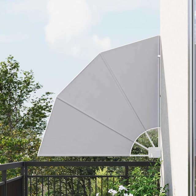 VidaXL Αδιάφανο σκίαστρο μπαλκονιού 115 x 115 cm