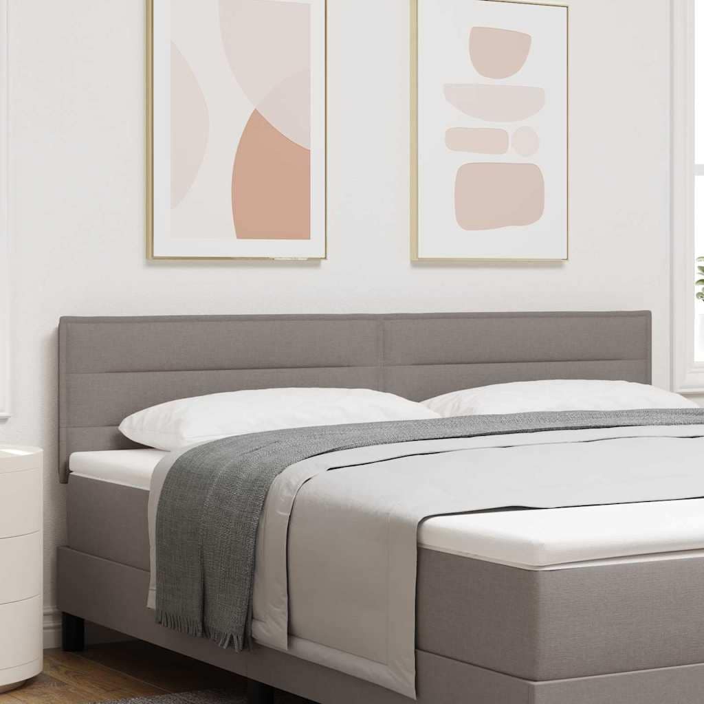 VidaXL Κεφαλάρι Taupe ύφασμα