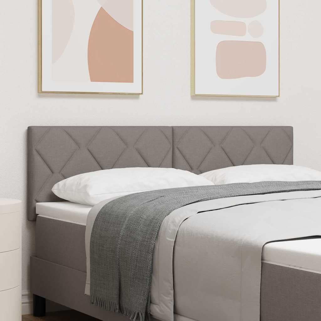 VidaXL Κεφαλάρι Taupe ύφασμα