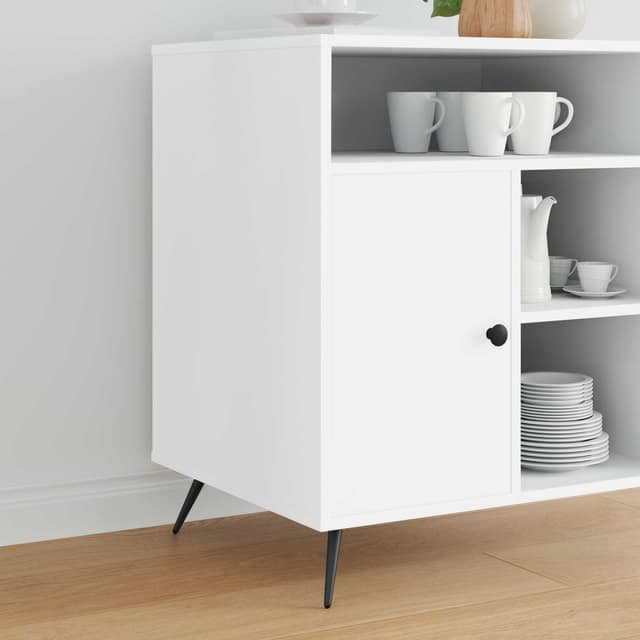 VidaXL Σταντ Πόδια 2 τεμ. Μαύρο 56 x 56 x 100 mm Σίδερο
