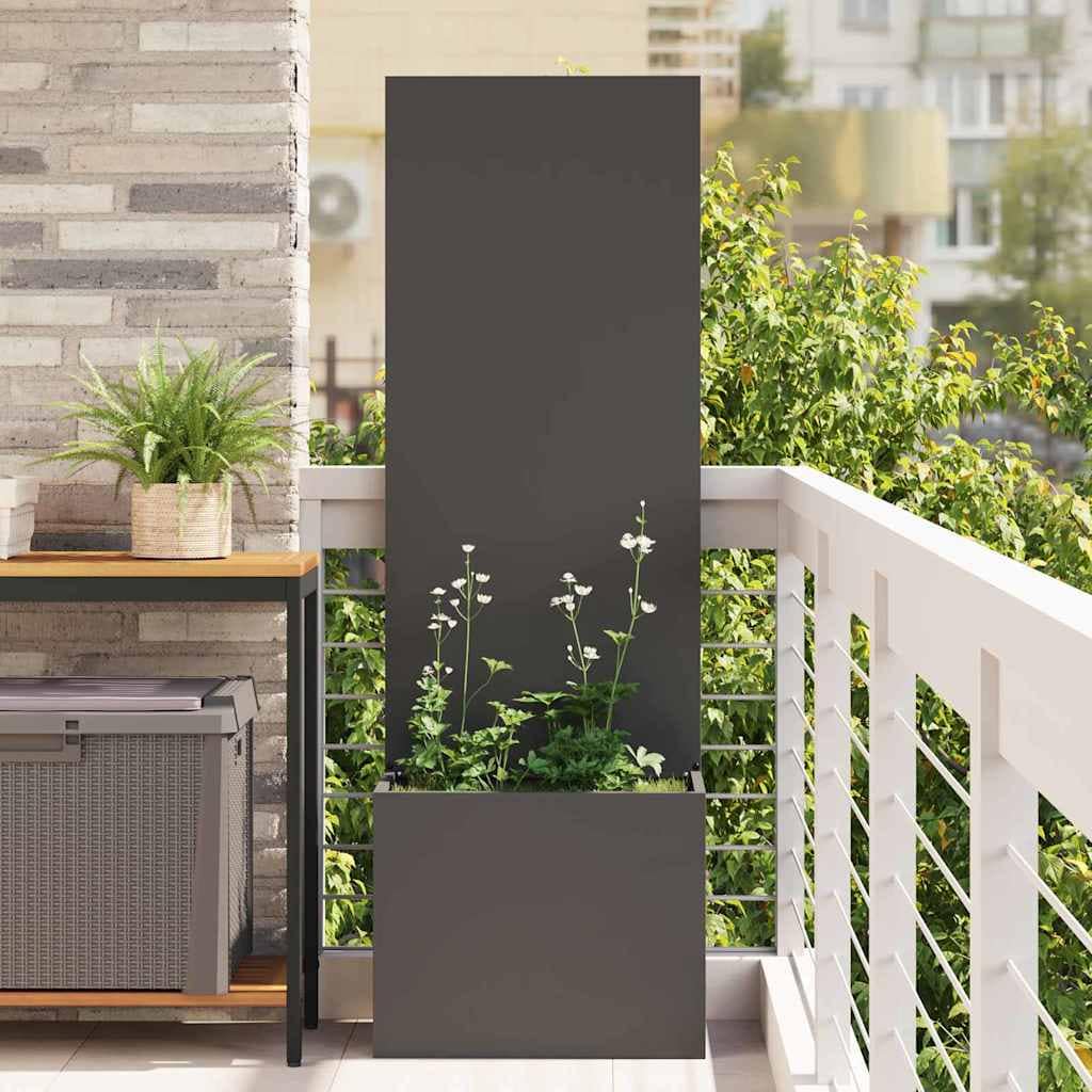 VidaXL Οθόνη Ιδιωτικότητας Κήπου Μαύρο 50 x 32 x 150 εκ