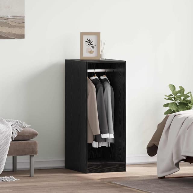 VidaXL Ντουλάπι Μαύρη Δρυς 41 x 48 x 102 εκ Επεξεργασμένο Ξύλο