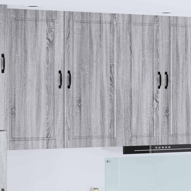 VidaXL Ντουλάπα Τοίχου PORTO Γκρι Sonoma 50 x 31 x 100 εκ.