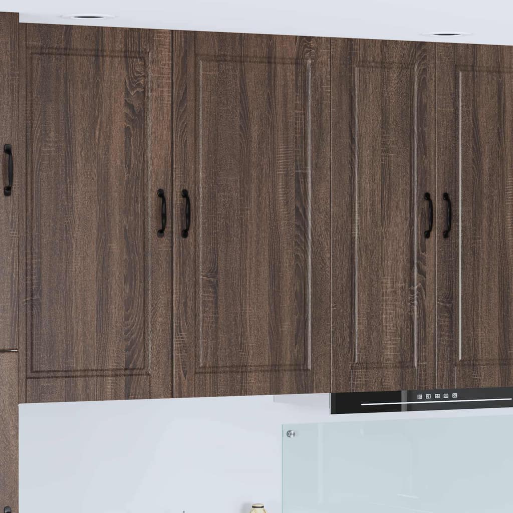 VidaXL Ντουλάπα Τοίχου PORTO Καφέ Ξύλο Δρυός 50 x 31 x 100 εκ.
