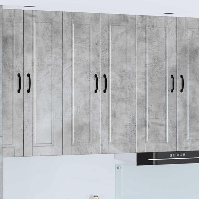 VidaXL Ντουλάπα Τοίχου PORTO Γκρι Σκυροδέματος 60 x 31 x 100 εκ.