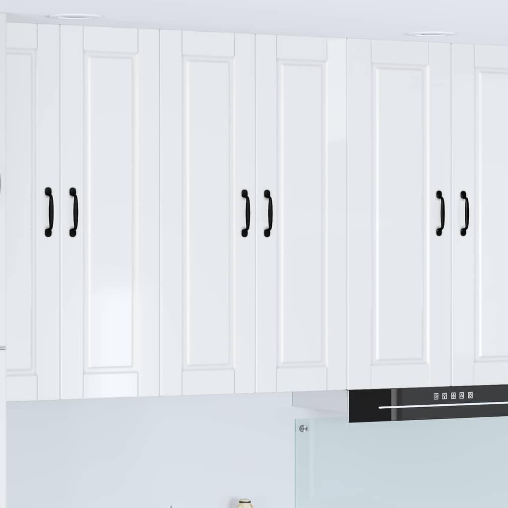 VidaXL Ντουλάπα Τοίχου PORTO Γυαλιστερό Λευκό 60 x 31 x 100 εκ.