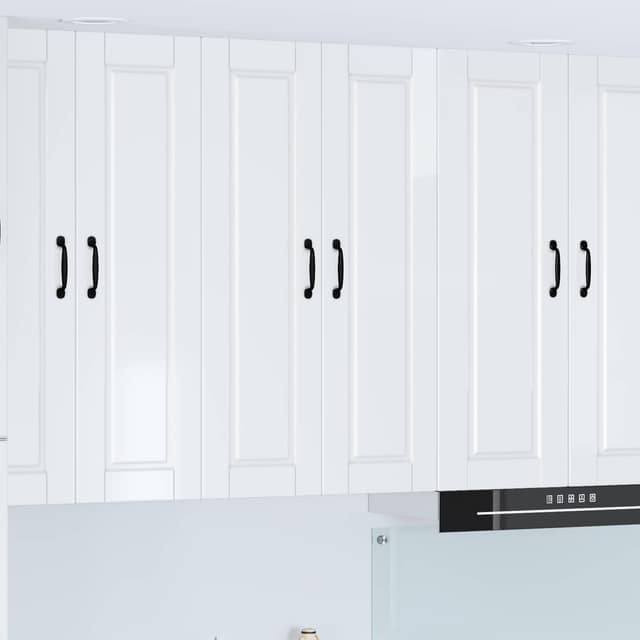 VidaXL Ντουλάπα Τοίχου PORTO Γυαλιστερό Λευκό 60 x 31 x 100 εκ.