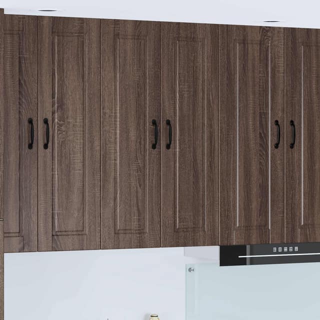 VidaXL Ντουλάπα Τοίχου PORTO Καφέ Ξύλο Δρυός 60 x 31 x 100 εκ.