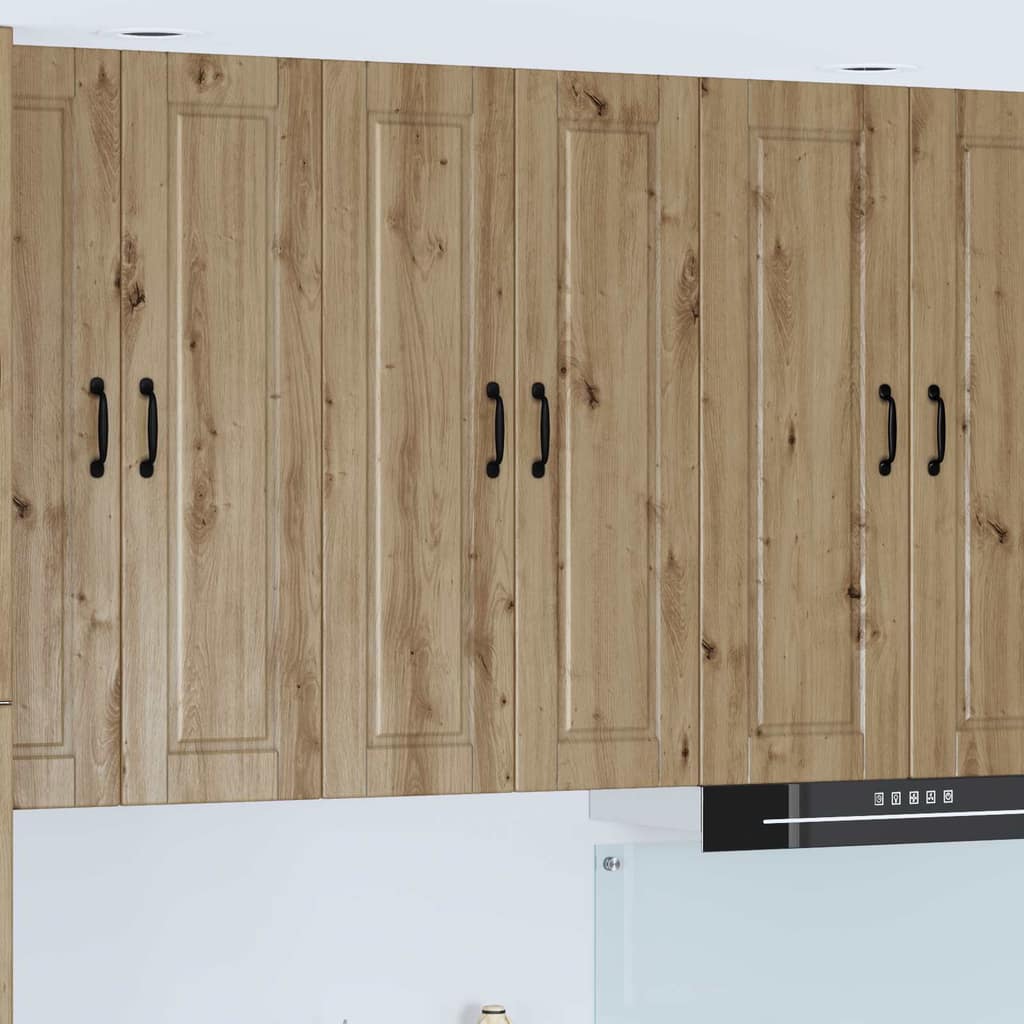 VidaXL Ντουλάπα Τοίχου PORTO Artisan Δρυς 60 x 31 x 100 εκ.