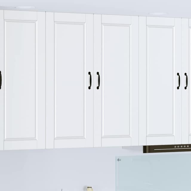 VidaXL Ντουλάπα Τοίχου PORTO Λευκό 80 x 31 x 100 cm Επεξεργασμένο Ξύλο