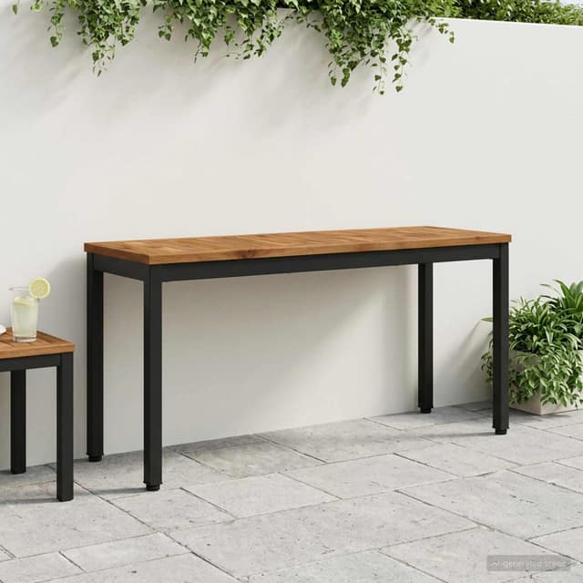 VidaXL Παγκάκι κήπου NAARDEN 108,5 x 35 x 45 εκ Στερεό Ξύλο Ακακίας